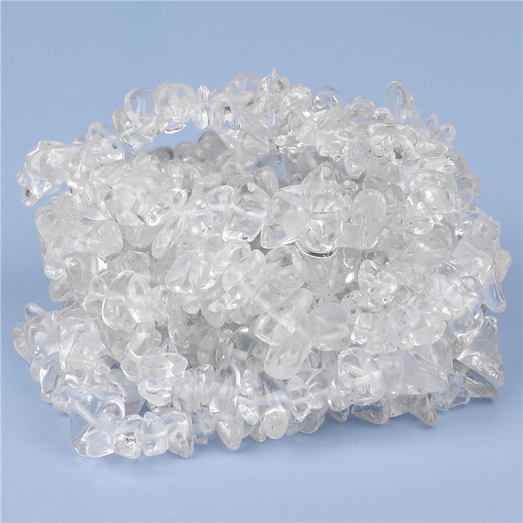 Hand Made Natural Crystal Chip Bracelet