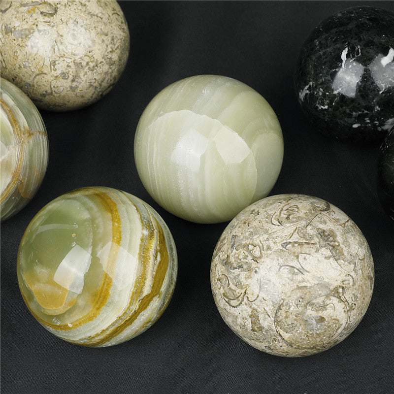 Natural Afghan Jade Sphere Abundance Manifestation 5cm