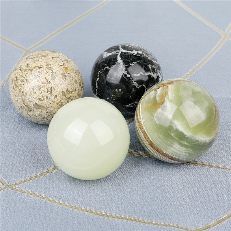 Natural Afghan Jade Sphere Abundance Manifestation 5cm