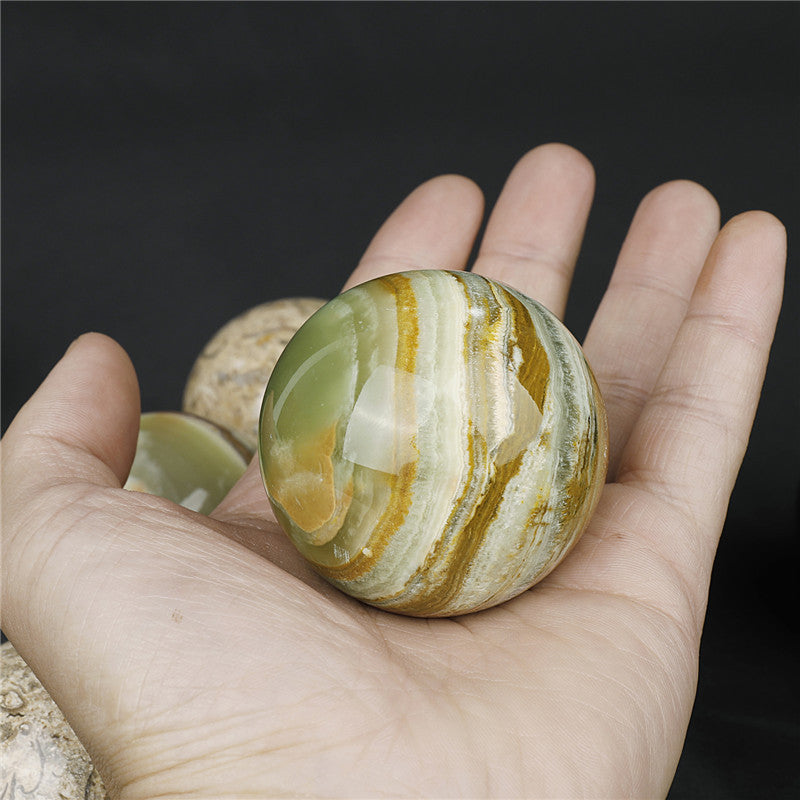 Natural Afghan Jade Sphere Abundance Manifestation 5cm
