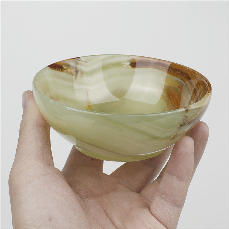 Handcrafted Natural Afgan Jade Bowl